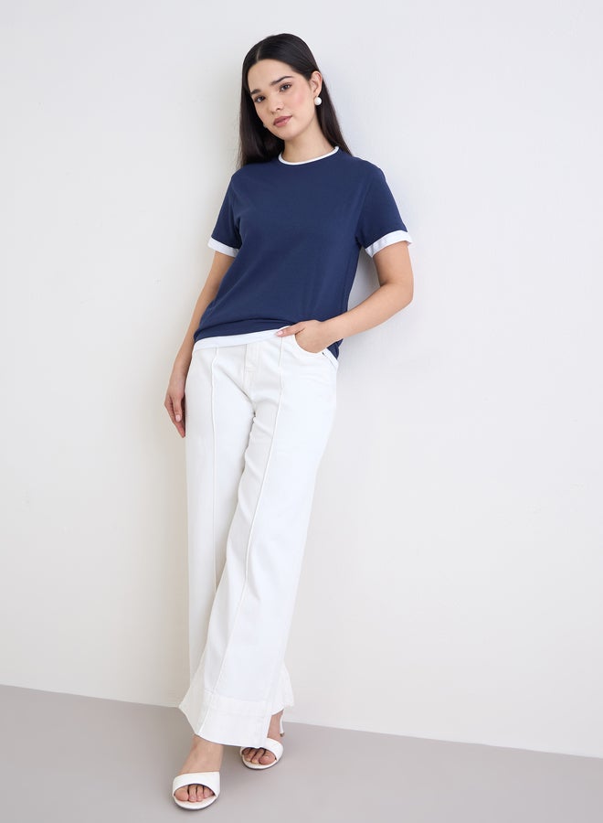 ستايلي تيشيرت رينجر بقصة عادية - Image 2