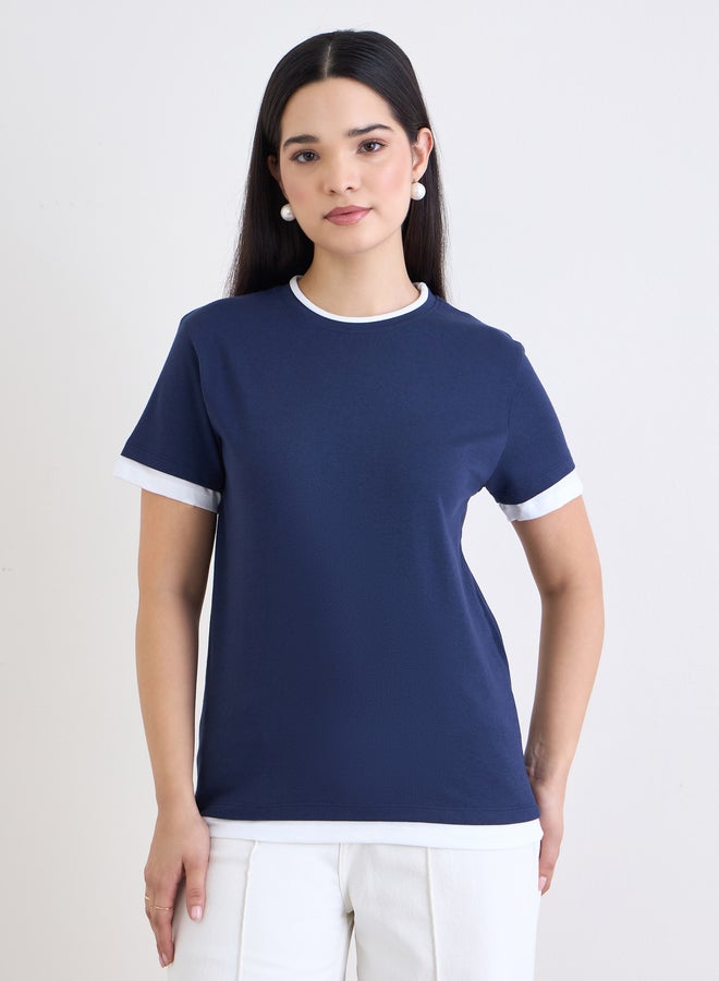 ستايلي تيشيرت رينجر بقصة عادية - Image 3