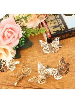 Inbee Butterfly Hair Clips 10 Pack Cute Metal Butterfly Hair Claw Pins Barrettes Accessories For Girls And Women (Gold) - pzsku/Z103682C37C055FDFA239Z/45/_/1696070403/c1c2de35-6528-421e-84a2-324733683b9b