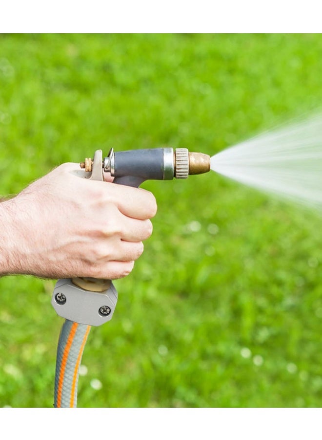 طقم إصلاح خرطوم الحديقة (قطعتان) - وصلات طرفية من سبائك الألومنيوم، وصلات ذكر وأنثى، يناسب خراطيم 5/8 بوصة و 3/4 بوصة - Image 5