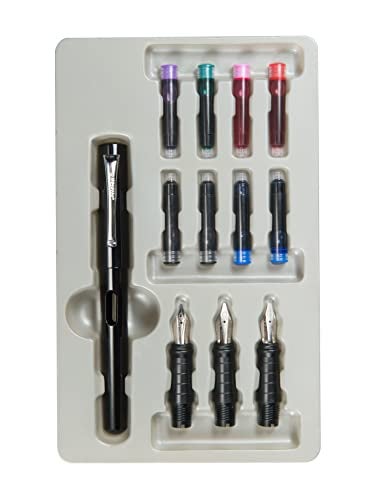 Speedball New! Calligraphy Fountain Pen Set-, Multi - Image 4