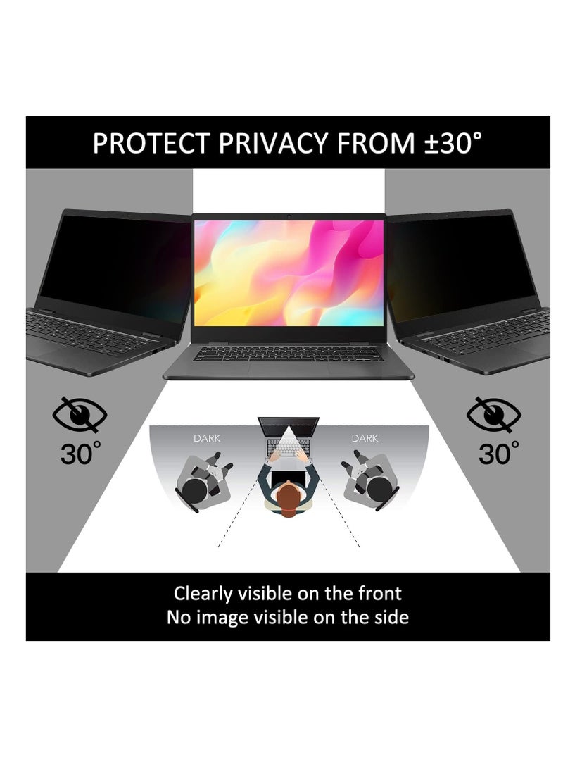 Generic 11.6 Inch Laptop Privacy Screen Protector, Anti Peeping and Anti Glare Laptop Privacy Shield Compatible with 11.6" Acer/Lenovo/HP/ASUS/Dell/Lenovo/Samsung with 16:9 Aspect Ratio  - Image 2