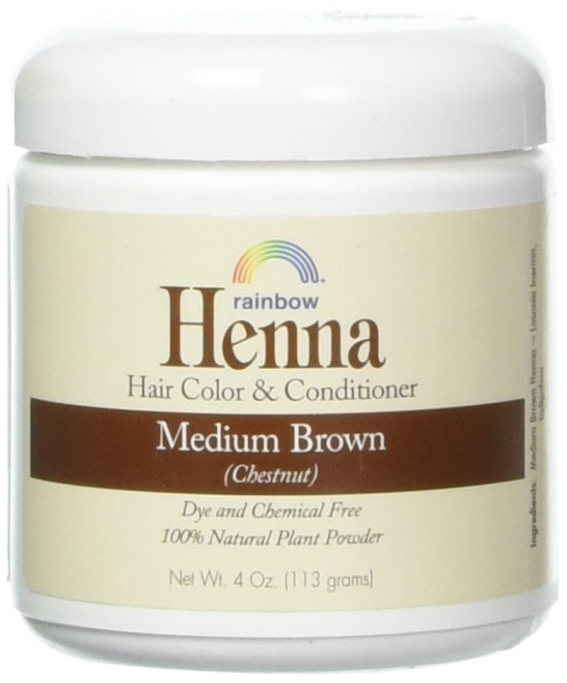 Rainbow Research Henna Hair Color and Conditioner, Persian Brown Chestnut, 4 Ounce (HEN40004) - Image 1