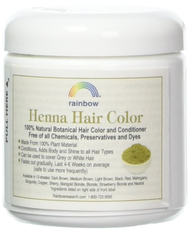 Rainbow Research Henna Hair Color and Conditioner, Persian Brown Chestnut, 4 Ounce (HEN40004) - Image 2