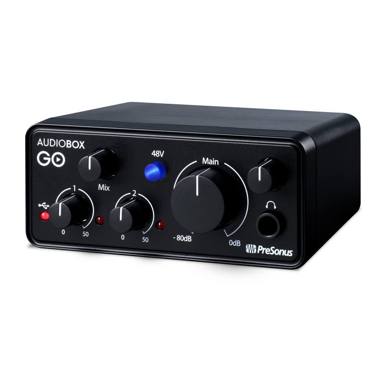 PreSonus AudioBox GO | USB-C Audio Interface for music production with Studio One DAW Recording Software, Music Tutorials, Sound Samples and Virtual Instruments - Image 4