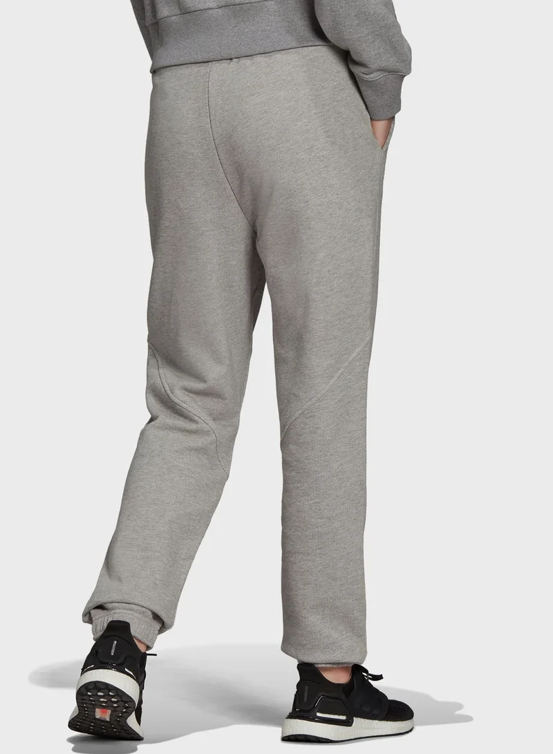 adidas بنطال رياضي بخصر مطاطي