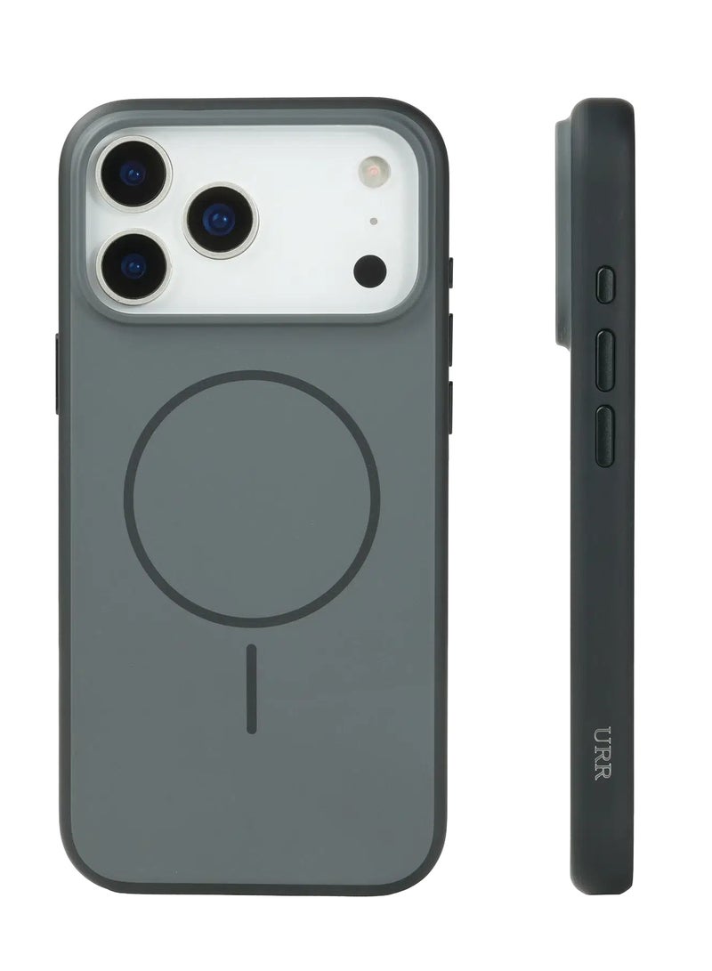 URR LAMDA Matte Case for iPhone ‏17 Pro Max - Black - Image 2