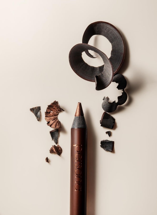 PERSONA 24HR Stone Waterproof Eyeliner Pencil | Creamy, Smudgeable Pencil for Lash Line & Waterline | All-Day to All-Night Wear | Vegan, Cruelty-Free, Paraben-Free | Made in USA - Image 4