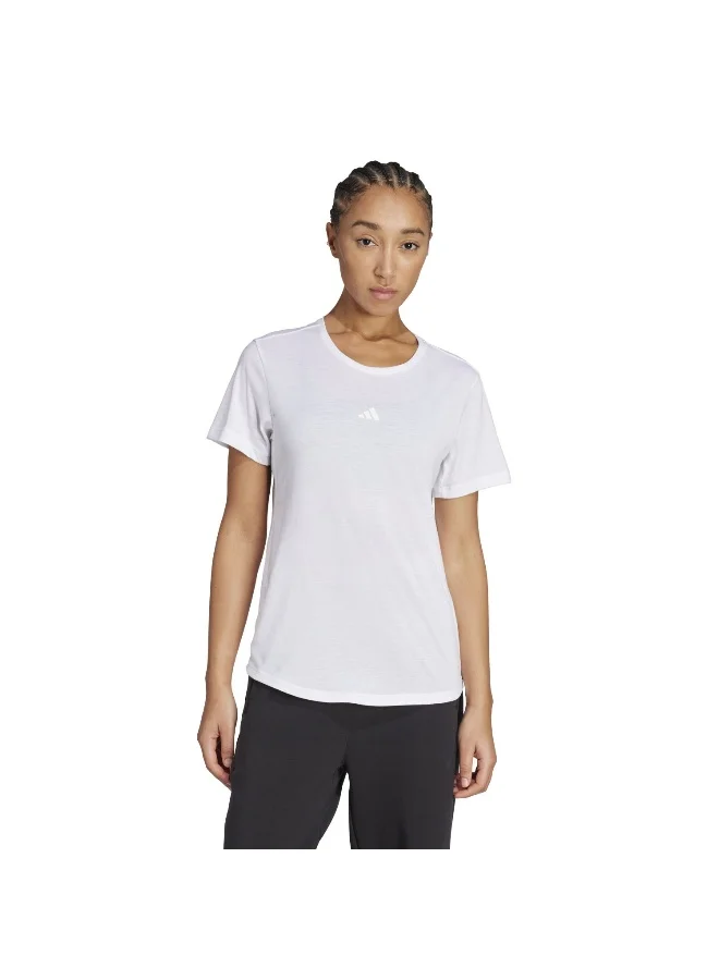 adidas Motion Es T White Training T-Shirts For Women XS