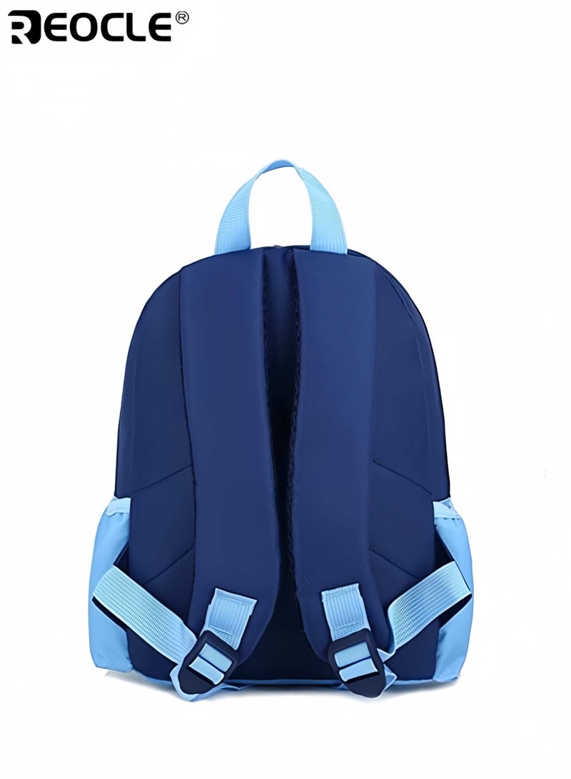 ريوكل حقيبة ظهر للأطفال بطبعة ديناصور حقيبة مدرسية يومية عارضة حقيبة ظهر خفيفة للنزهات الخارجية حقيبة ظهر تخزين للمواصلات اليومية بتصميم مرح - Image 4