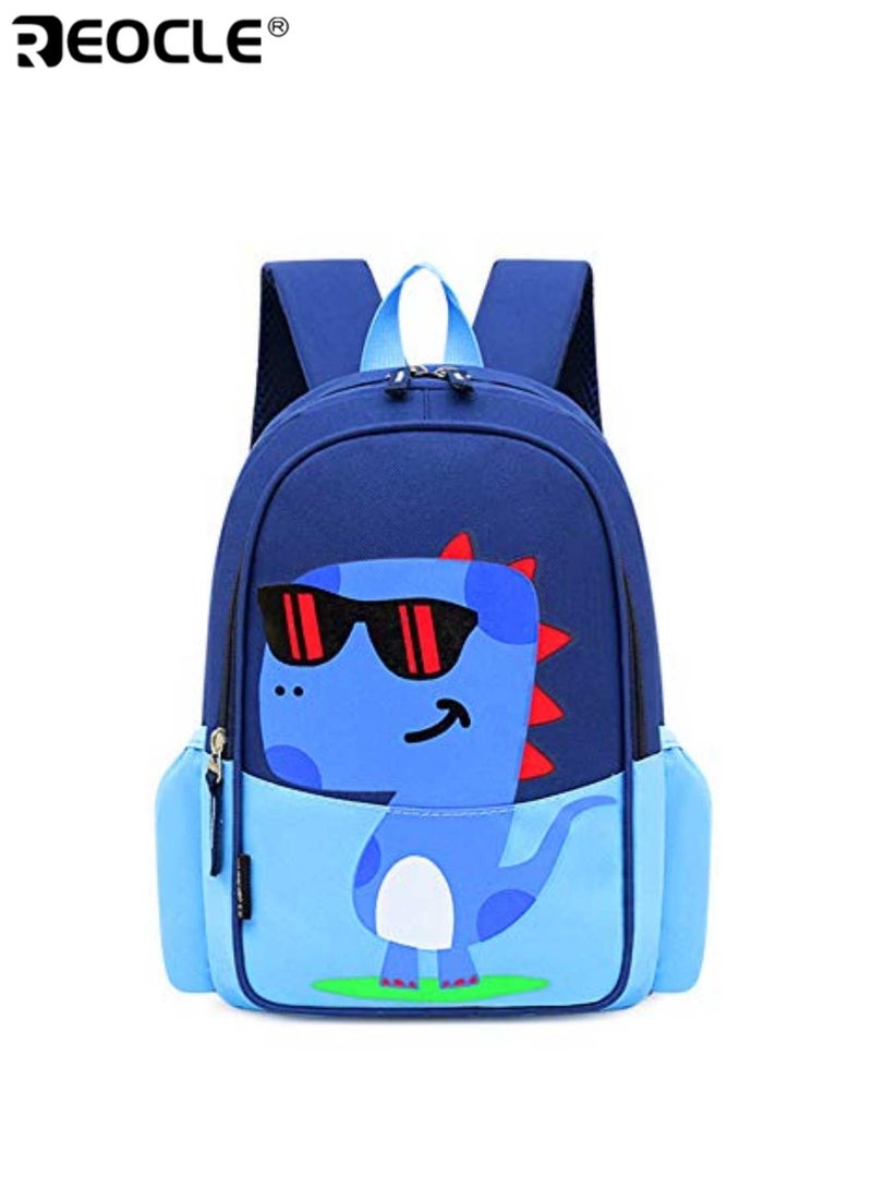 ريوكل حقيبة ظهر للأطفال بطبعة ديناصور حقيبة مدرسية يومية عارضة حقيبة ظهر خفيفة للنزهات الخارجية حقيبة ظهر تخزين للمواصلات اليومية بتصميم مرح - Image 1