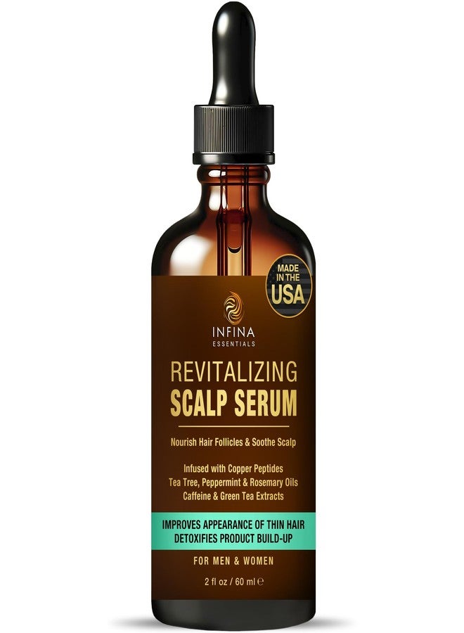 INFINA ESSENTIALS - Nourishing Scalp Serum for Hair Growth: Packed with copper peptides and caffeine, this lightweight scalp serum promotes a healthy environment - Image 1