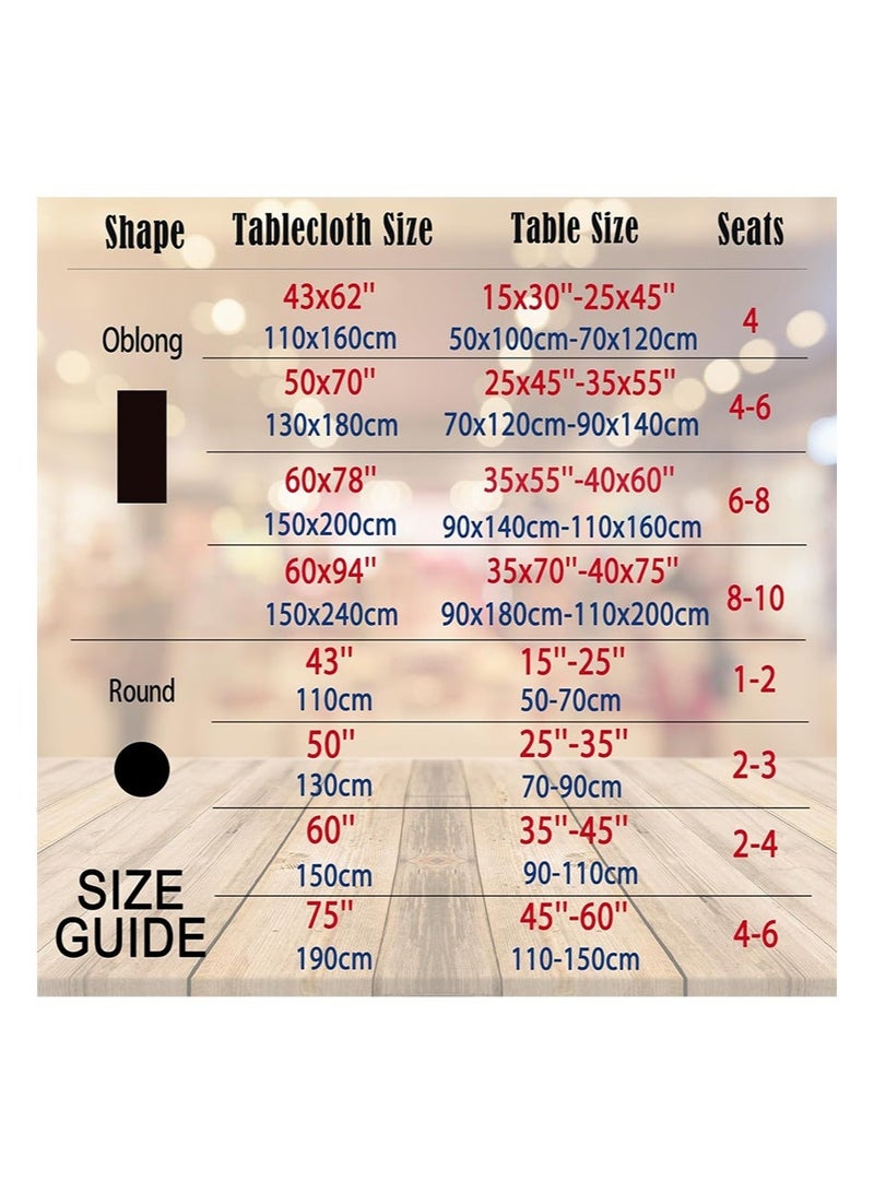 EZdenK 60in Clear Plastic Round Tablecloth Waterproof Vinyl PVC Tablecloth Embroidered Lace Edge Transparent Table Cover for Kitchen Outdoor and Indoor Uses（Yellow lace trim， 150cm） - Image 5