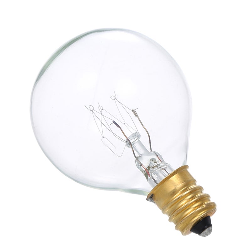 AC120V G40 Globe Tungsten Incandescent B-ulb Lamp 25 P-ack E12 Base Socket Holder IP44 Water Resistance Warm White for String Light Home Party Decoration Wedding Function Portable - Image 2