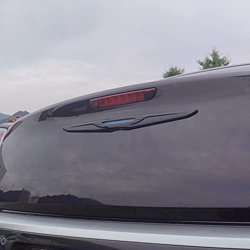 Kolya Glossy Black Exterior Rear Door Trunk Lid Center Emblem Badge Cover Molding Trim for Chrysler 300 300C Accessories 2011-2023 - Image 4