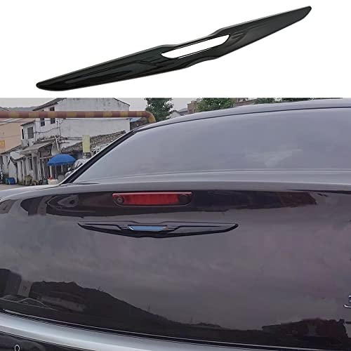 Kolya Glossy Black Exterior Rear Door Trunk Lid Center Emblem Badge Cover Molding Trim for Chrysler 300 300C Accessories 2011-2023 - Image 1