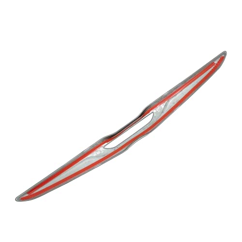 Kolya Glossy Black Exterior Rear Door Trunk Lid Center Emblem Badge Cover Molding Trim for Chrysler 300 300C Accessories 2011-2023 - Image 5
