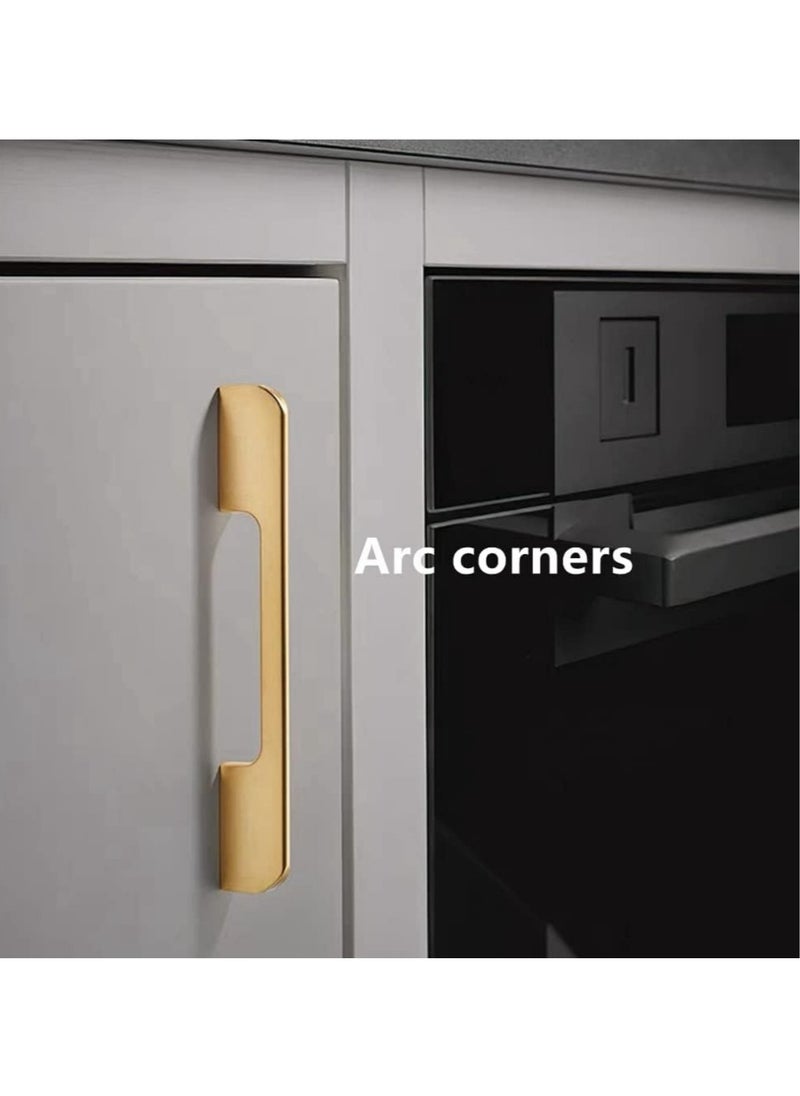 Generic Zinc Alloy Furniture Handle Drawer Handle Cabinet Handle 4-Pack Gold (Hole Distance 96mm)  - Image 4