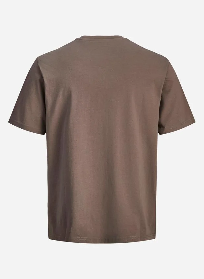 JACK & JONES Logo Print Crew Neck T-Shirt