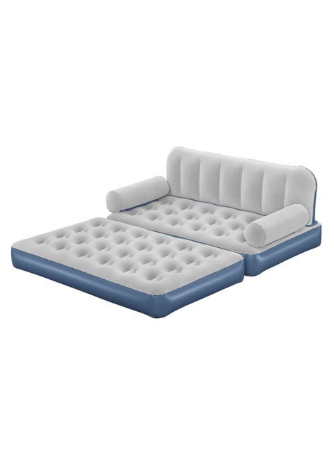 Multi-Max 3-in-1 Air Couch with Built-in AC Pump 74" x 60" x 25"/1.88m x 1.52m x 64cm