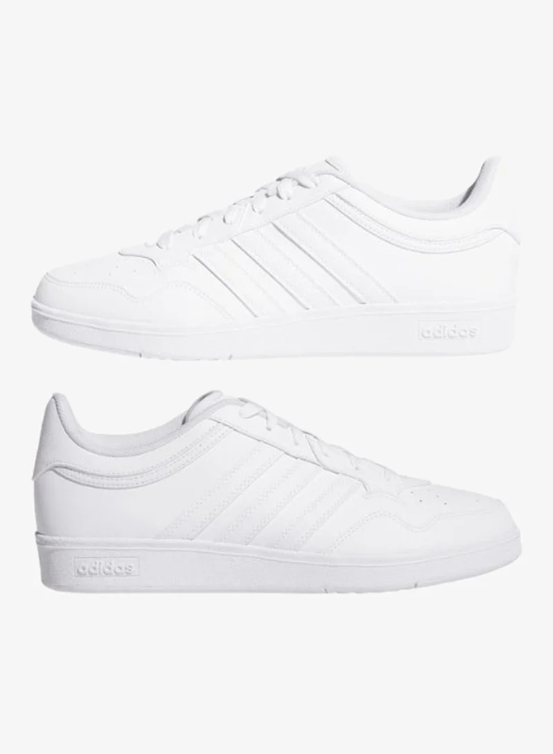 adidas أحذية كرة سلة هووبس . يو بيضاء للجنسين