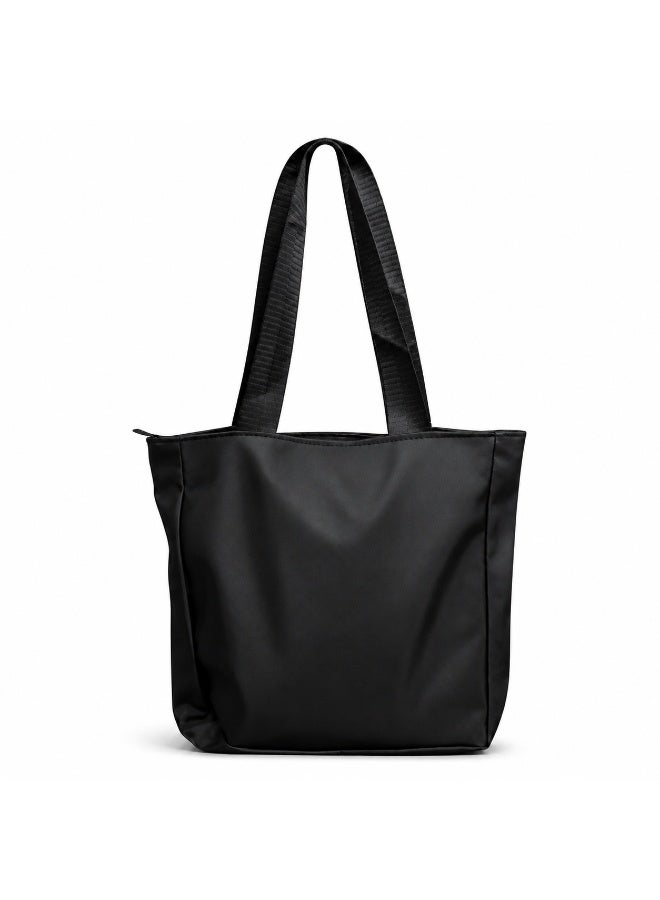 Women’s Tote Bag with Top Zipper, Multiple Front Pockets, Detachable Mini Purse and Wide Shoulder Straps - Image 2