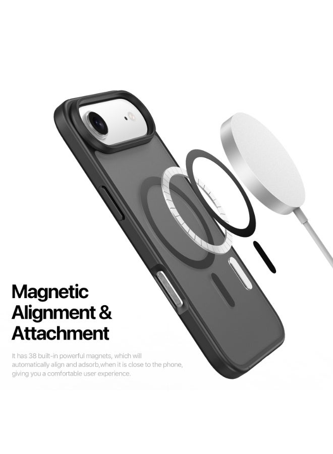 DUX DUCIS Magnetic Shockproof Case for iPhone 17 Air, MagSafe Compatible, Sweat-Resistant & Anti-Fingerprint Translucent Protective Case - Image 5