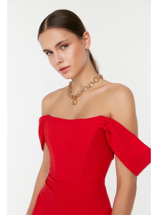 trendyol Woman Jumpsuit Red - Image 2