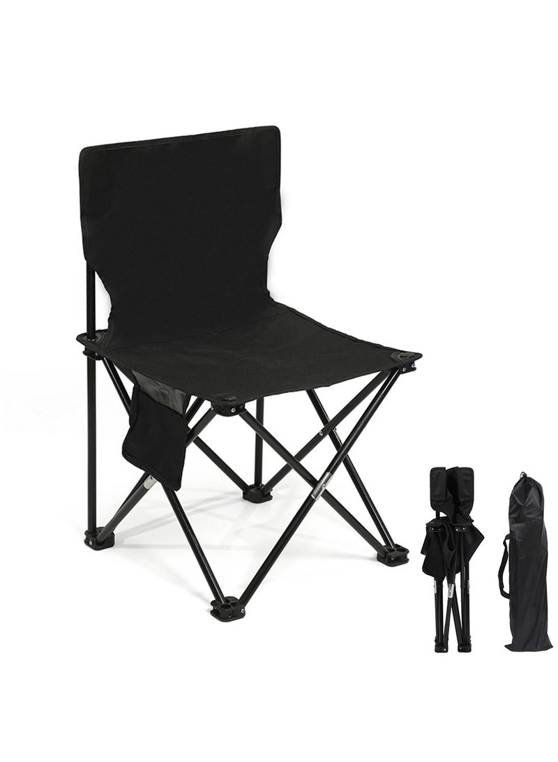 Yolu Outdoor Camping Chair Folding Chairs with Carry Bag Lightweight seat Portable Chair for Camping, Hiking,Fishing, Beach, BBQ and Picnics  - Image 1