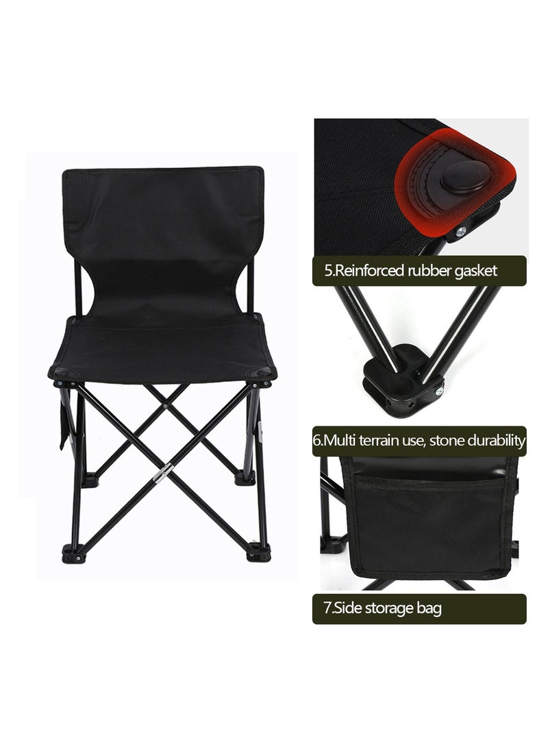 Yolu Outdoor Camping Chair Folding Chairs with Carry Bag Lightweight seat Portable Chair for Camping, Hiking,Fishing, Beach, BBQ and Picnics  - Image 5