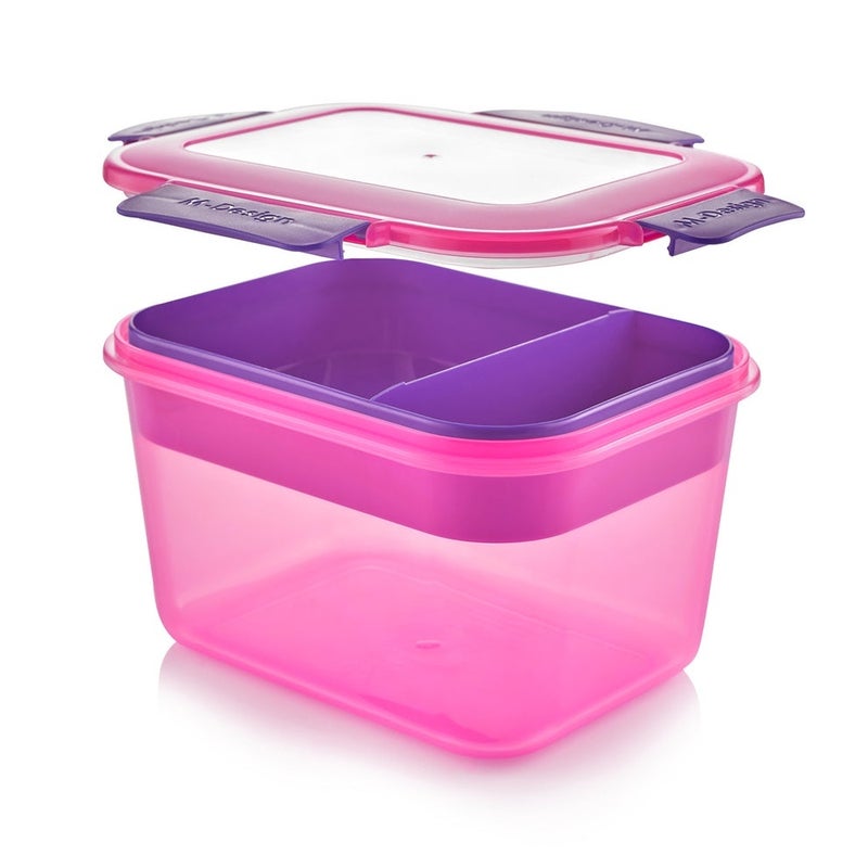 M-Design Fresco Lunch Box 2.3 Litre Pink - 6449 - Image 5
