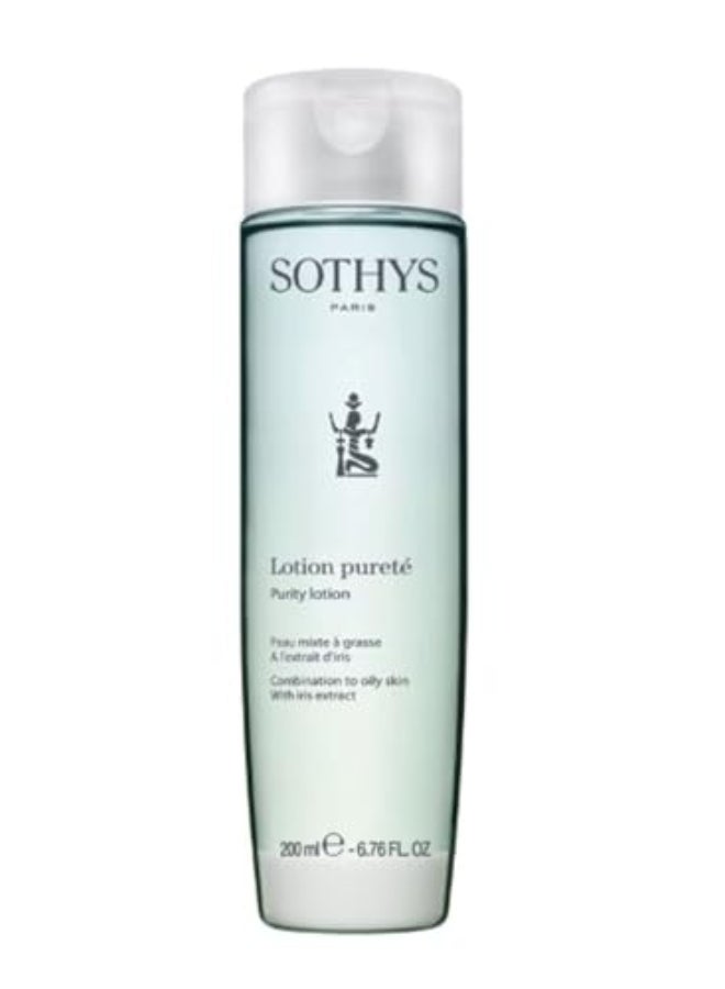 SOTHYS Purity Lotion BiPhased Oil Lotion Cleanser Acne Reducing Moisturizer Toner for Combination to Oily Skin - Image 1