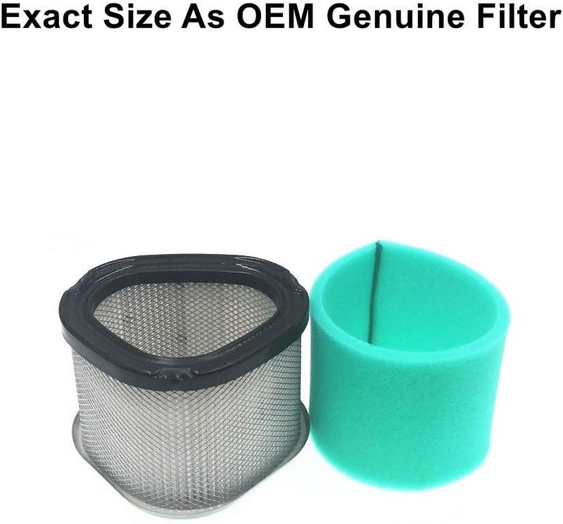 MOWFILL 2 Pack 12 083 10 Air Filter Replace for Kohler 12 083 10-S, 12 083 16, 12 883 10-S1, 1208310, John Deere GY20661, M145944 With 12 083 12 Pre Filter Fits CV11-CV16 CV460-CV493 Lawn Mower - Image 3