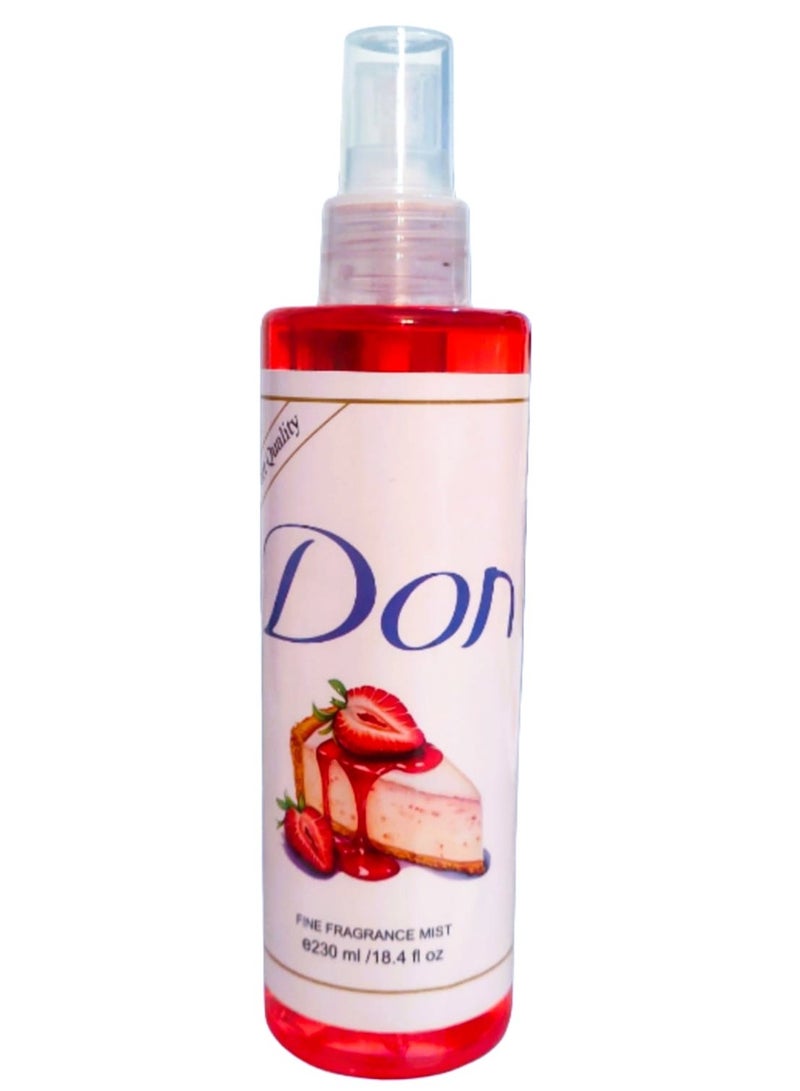 رذاذ عطري فرنسي برائحة تشيزكيك 230 مل