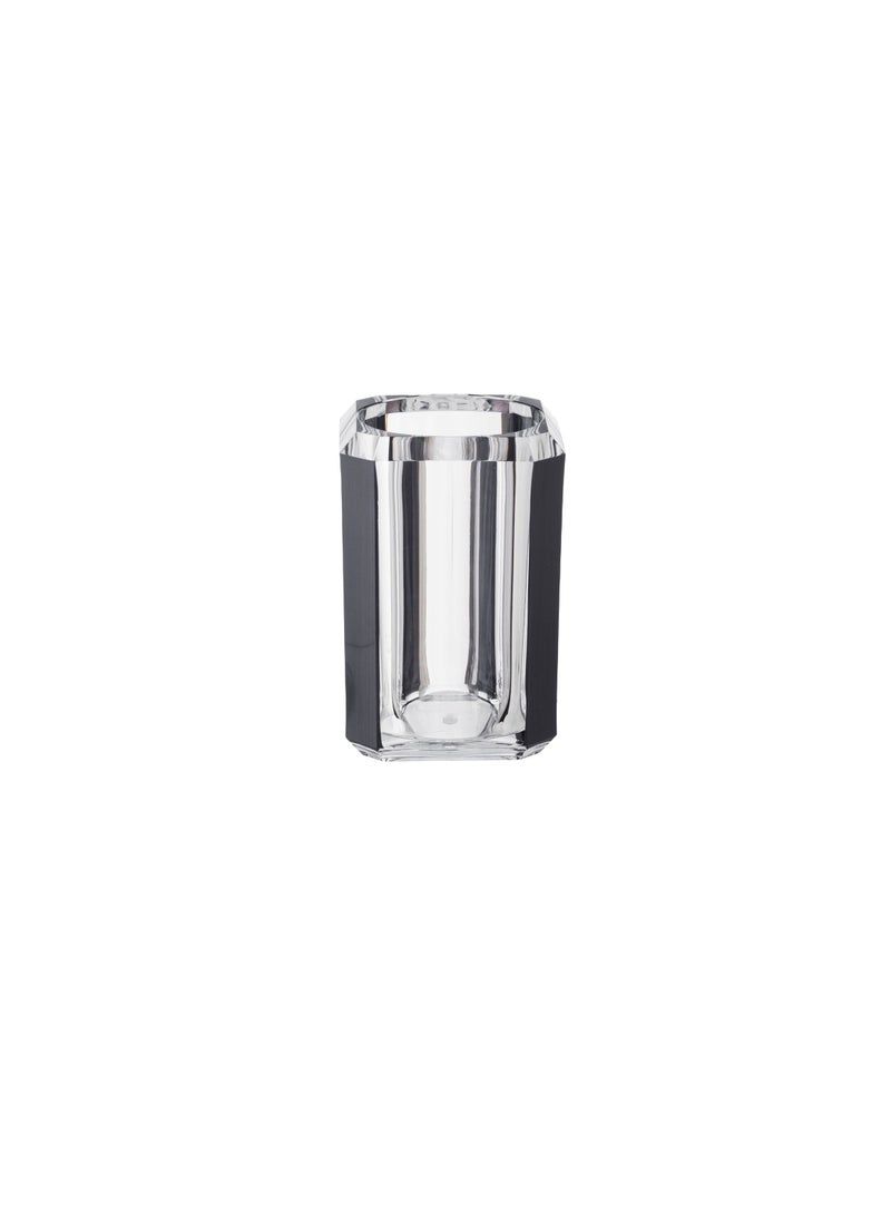 Dania - Transparent Acrylic Tea Spoon Holder With Elegant Design Length 10 Cm, Width 7 Cm - Image 1