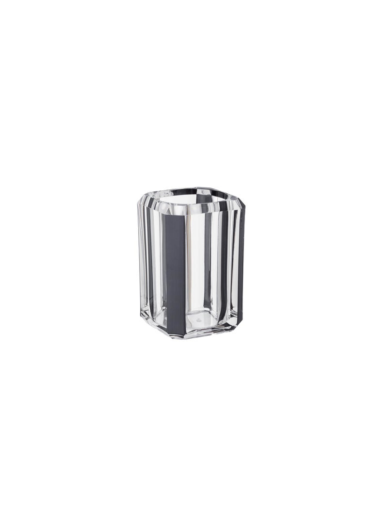 Dania - Transparent Acrylic Tea Spoon Holder With Elegant Design Length 10 Cm, Width 7 Cm - Image 1