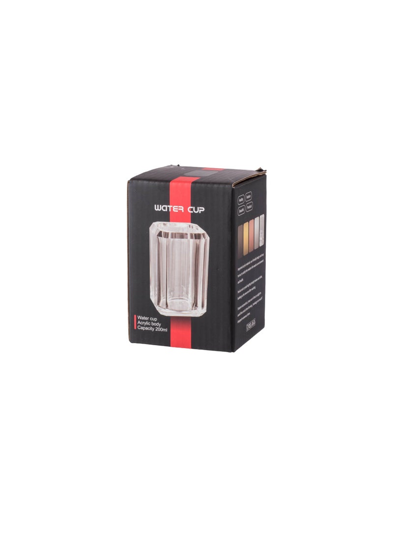 Dania - Transparent Acrylic Tea Spoon Holder With Elegant Design Length 10 Cm, Width 7 Cm - Image 1