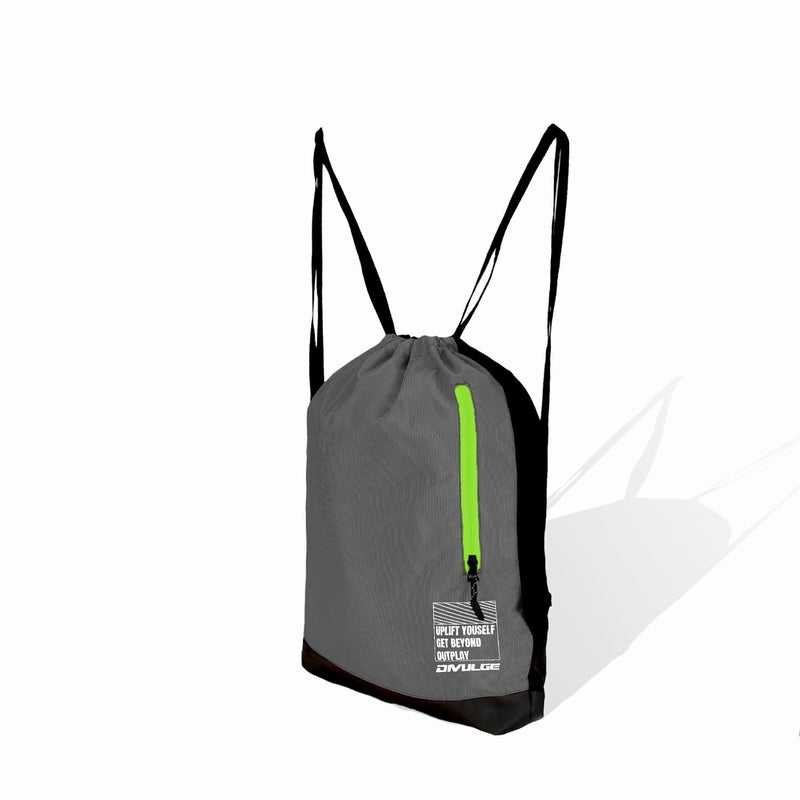 DIVULGE Drawstring Daypack Bag Sports Backpack Gym Bag, Backpack and Multi-Utility Bag for Running, Outdoor and Indoor Sports - Image 2