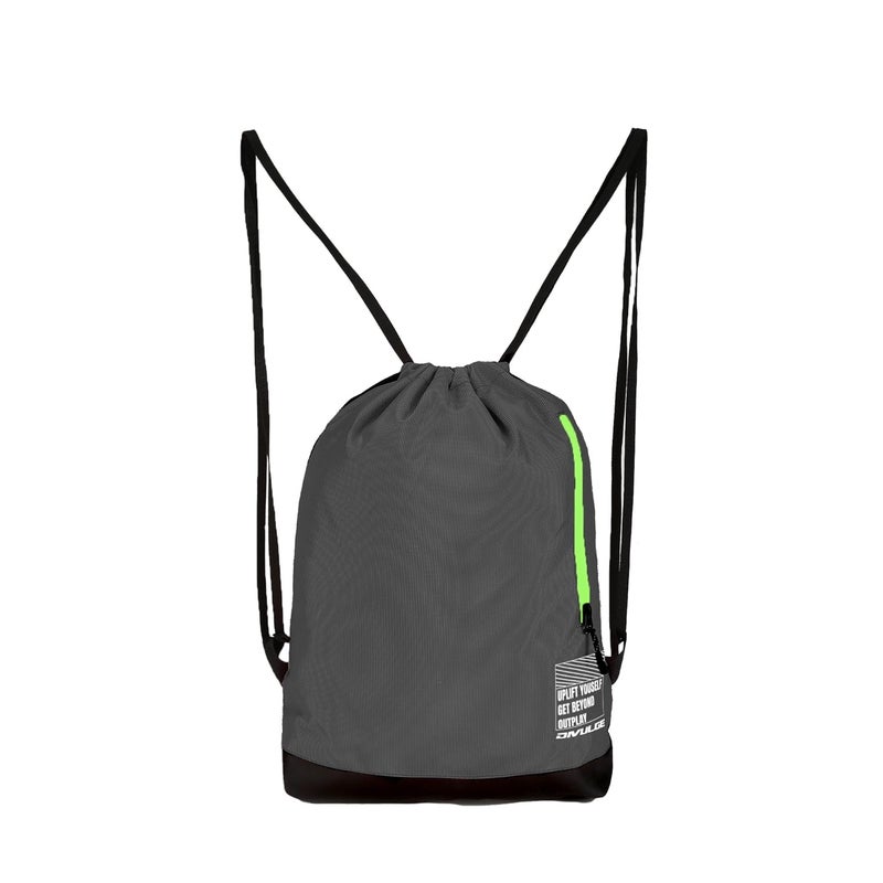 DIVULGE Drawstring Daypack Bag Sports Backpack Gym Bag, Backpack and Multi-Utility Bag for Running, Outdoor and Indoor Sports - Image 1