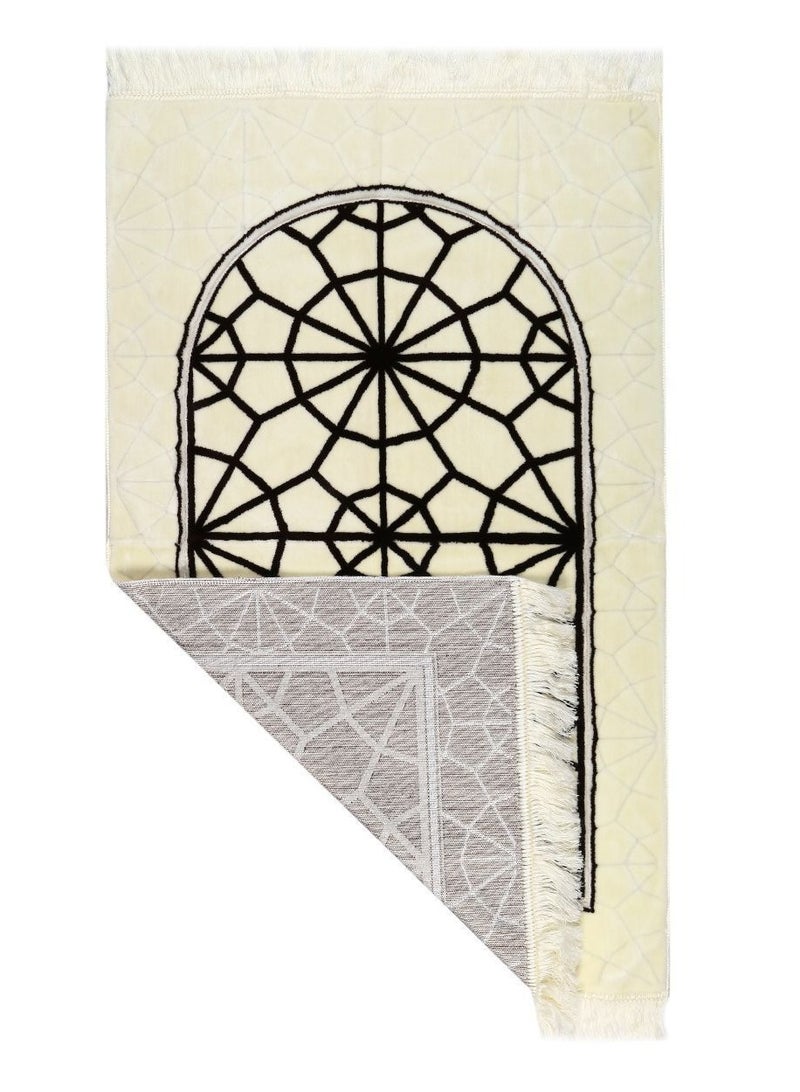 مناسك سجادة صلاة من خامة الإكليرك مع حقيبتها - Image 2