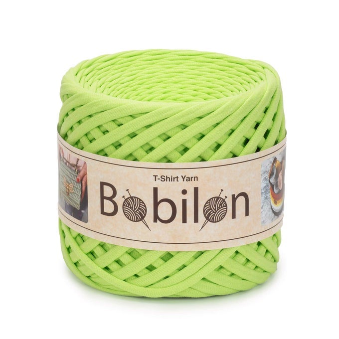 COTTON TSHIRT YARN 57 MM JERSEY RIBBON 110 YARDS SOFT COTTON FOR CROCHET KNITTING MACRAME BAGS BASKETS NEON COLOR