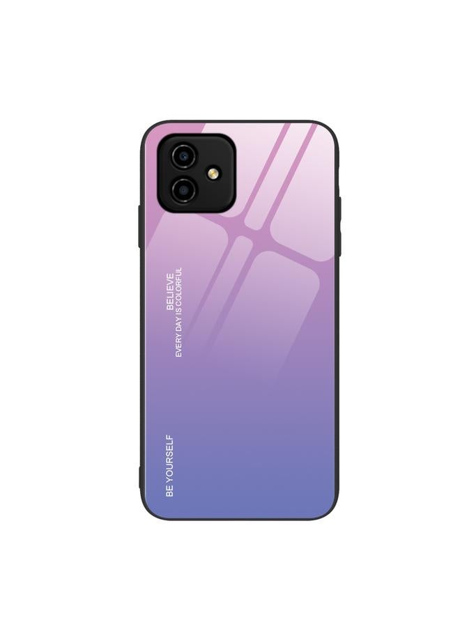 جرين تايجر جراب هاتف زجاجي متدرج اللون لهاتف Honor Play6C - Image 1