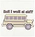 3DROSE 3dRose ht_102559_3 This is How I Roll Short Yellow School Bus Iron on Heat Transfer, 10 by 10-Inch - Image 2