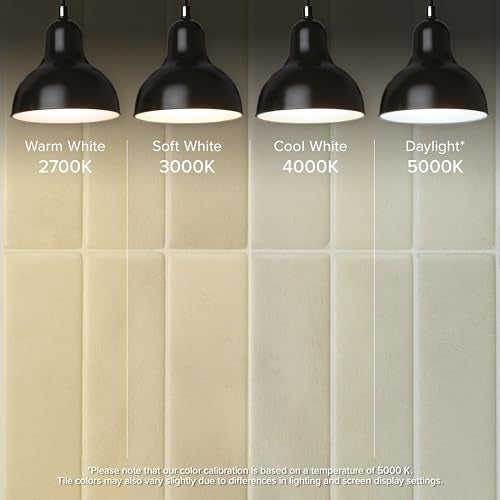 SMART TILES Peel and Stick Backsplash - 5 Sheets of 11.43" x 9" - 3D Adhesive Peel and Stick Tile Backsplash for Kitchen, Bathroom, Wall Tile - Image 3