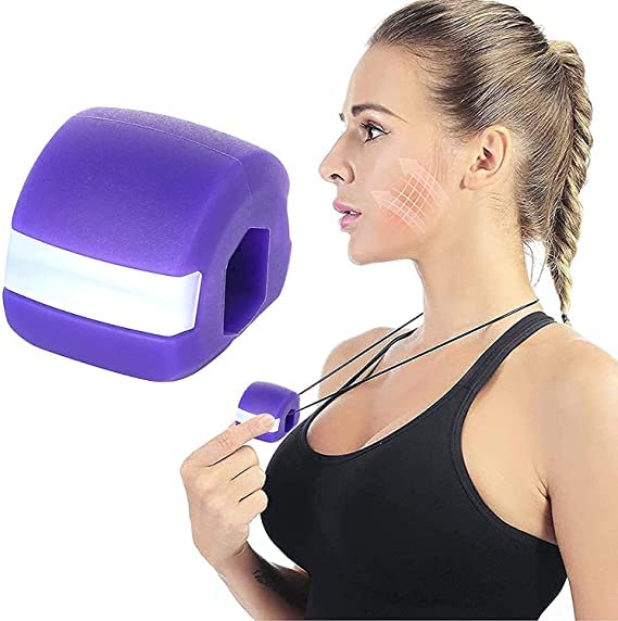 HuBBeR SHREE RAGHUVIR Pack of 2 Jawline Exerciser Tool For Men Women Look Younger Face Reducer Jawliner Chewing Rubber Double Chin Remove Fat Fom Face Reduce Multi Color  - Image 3