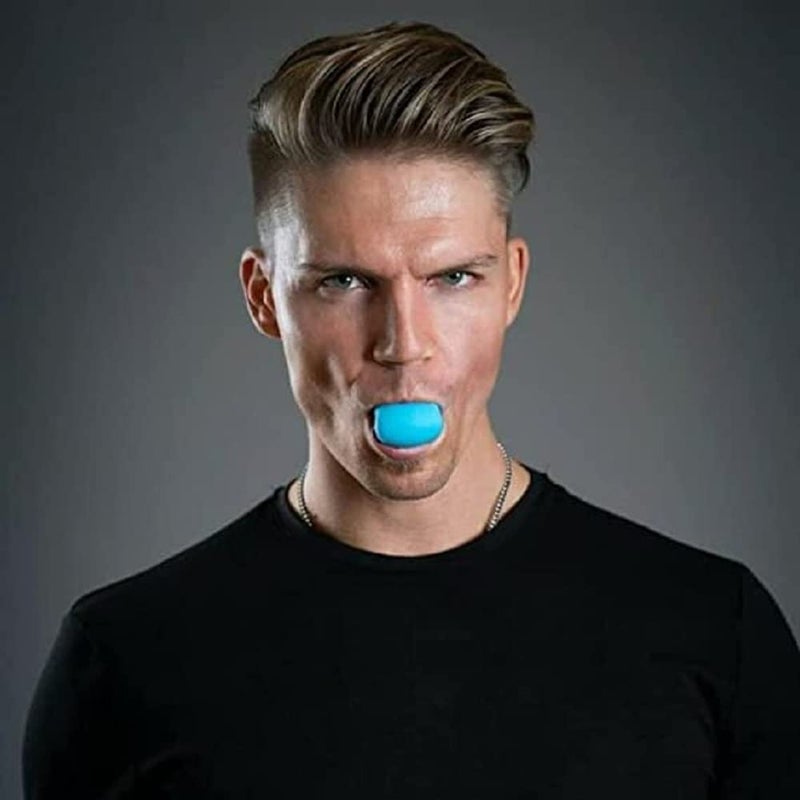 HuBBeR SHREE RAGHUVIR Pack of 2 Jawline Exerciser Tool For Men Women Look Younger Face Reducer Jawliner Chewing Rubber Double Chin Remove Fat Fom Face Reduce Multi Color  - Image 1
