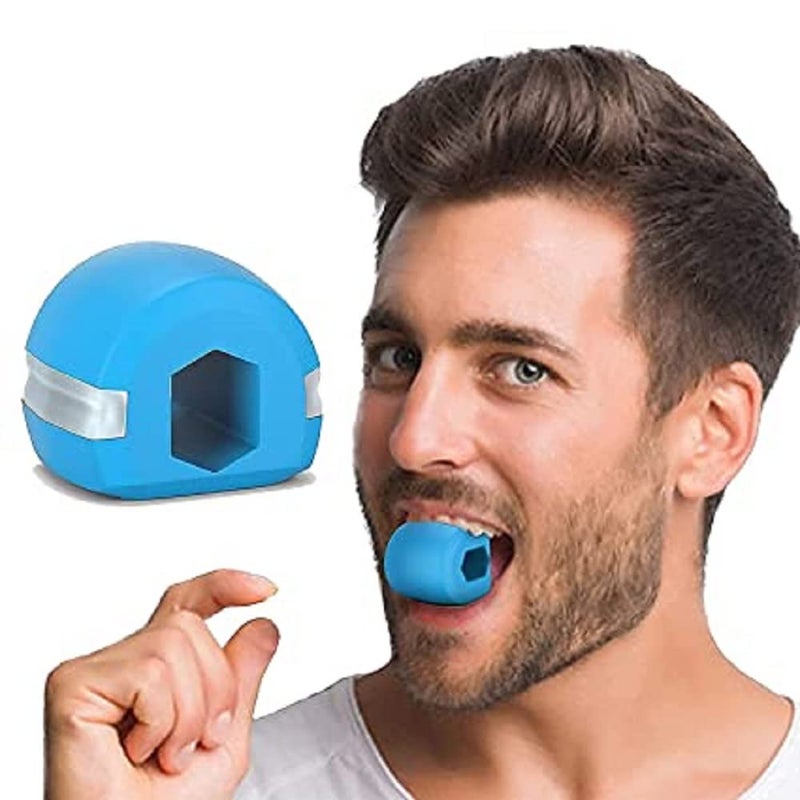HuBBeR SHREE RAGHUVIR Pack of 2 Jawline Exerciser Tool For Men Women Look Younger Face Reducer Jawliner Chewing Rubber Double Chin Remove Fat Fom Face Reduce Multi Color  - Image 2
