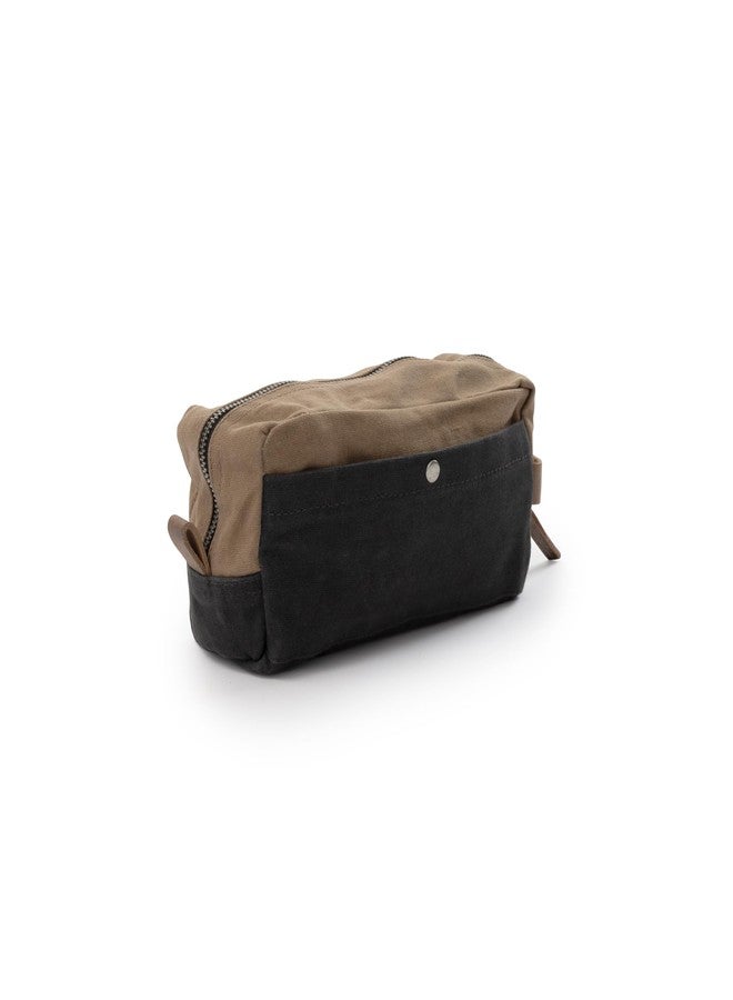 Barebones Neelum 3L Dopp Kit - Stylish Toiletry Bag for Travel Essentials, Water-Resistant and Durable Canvas Bag for Cosmetics and Personal Hygiene Items, Easy to Clean - Image 3