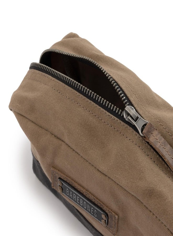 Barebones Neelum 3L Dopp Kit - Stylish Toiletry Bag for Travel Essentials, Water-Resistant and Durable Canvas Bag for Cosmetics and Personal Hygiene Items, Easy to Clean - Image 4