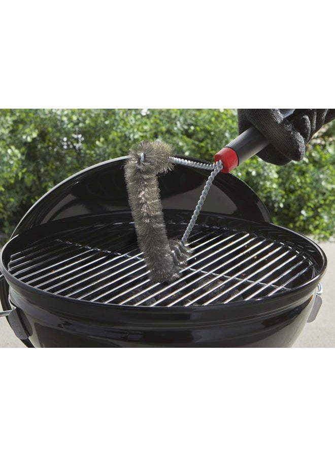 Weber 12" Three-Sided Grill Brush - Image 4
